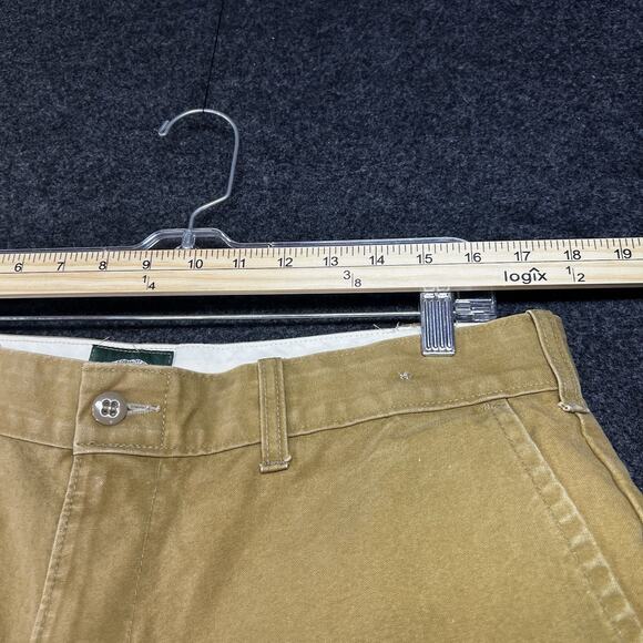 Cabelas VTG Briar Upland Brush Pants Mens 36x30 Brown Canvas Hunting - Picture 3 of 9